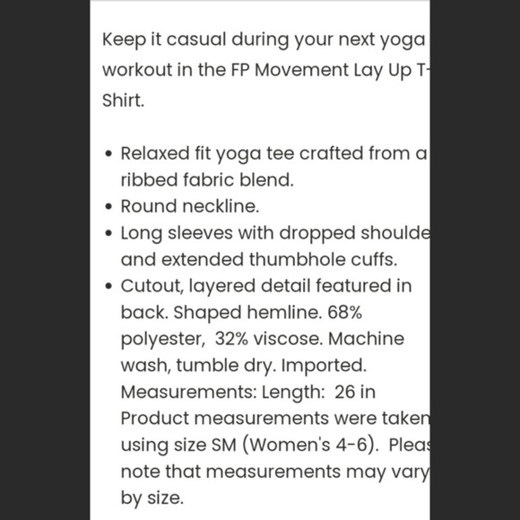 FP Movement Lay-Up Tee - Picture 5 of 5